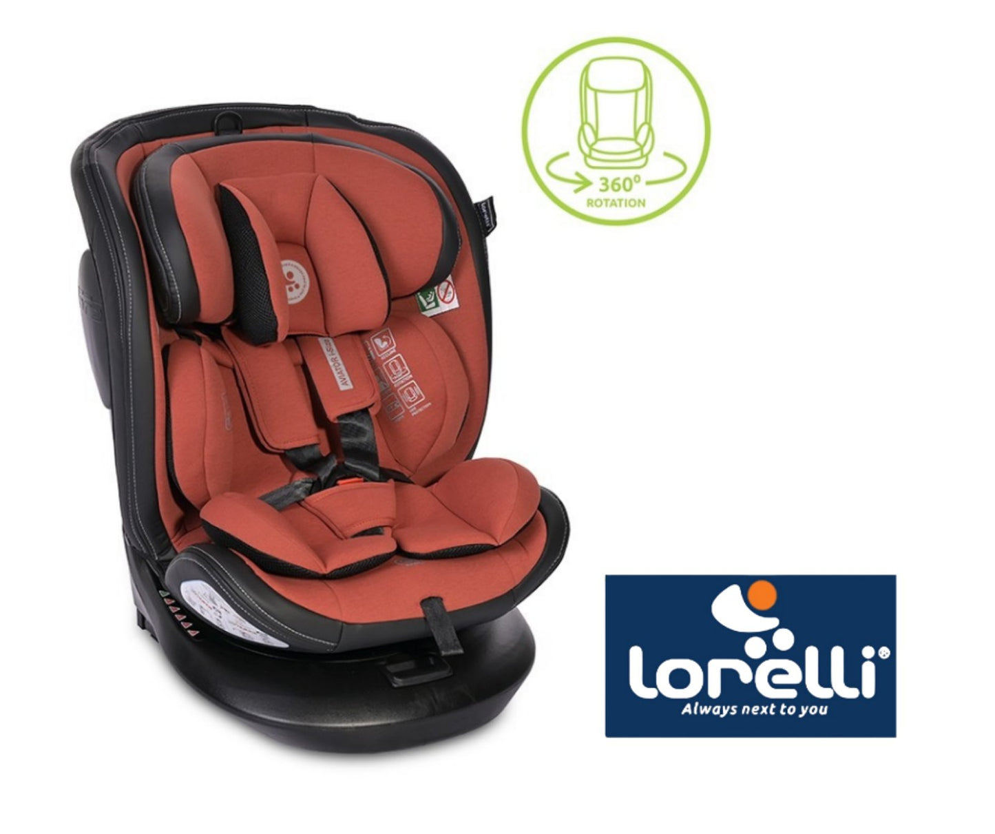 Autosjedalica Aviator Ginger I Size, Isofix 40-150 Cm