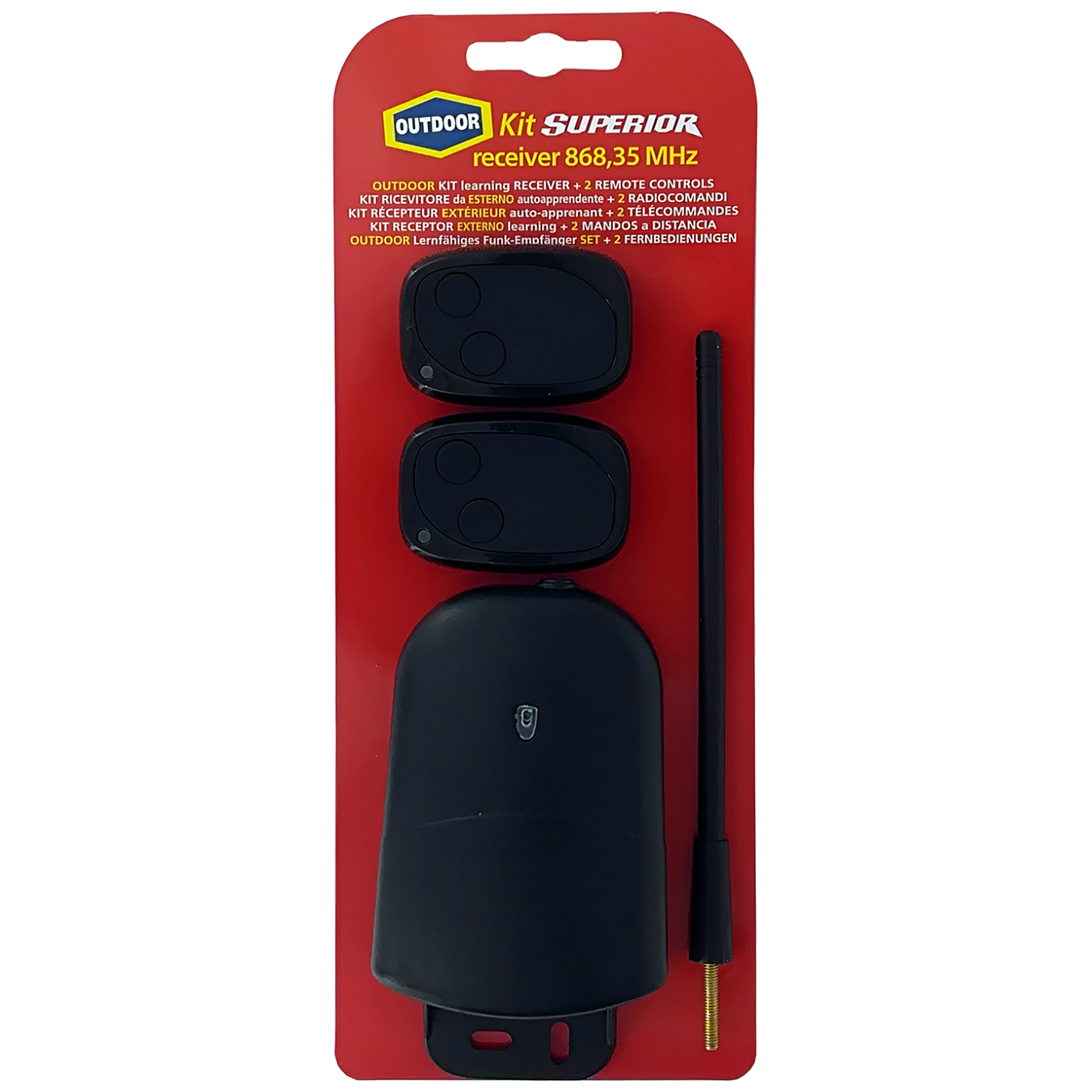 Superior Set za daljinsko upravljanje, 2 kanala, 2 RC-a 868 MHz - OUTDOOR SUPERIOR KIT 868