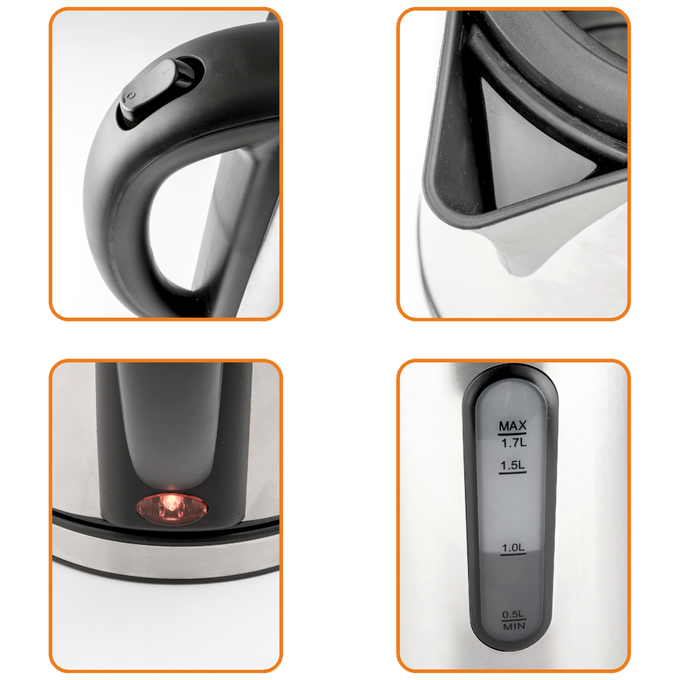 home Kuhalo za vodu, 2000W, zapremina 1.7l - HG VF 04