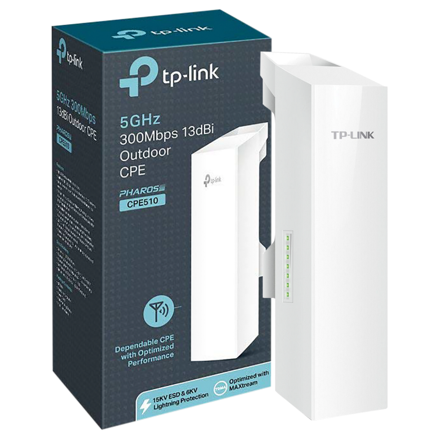 TP-LINK Wireless N Access Point, 300Mbps, 13dBi, 5GHz - CPE510