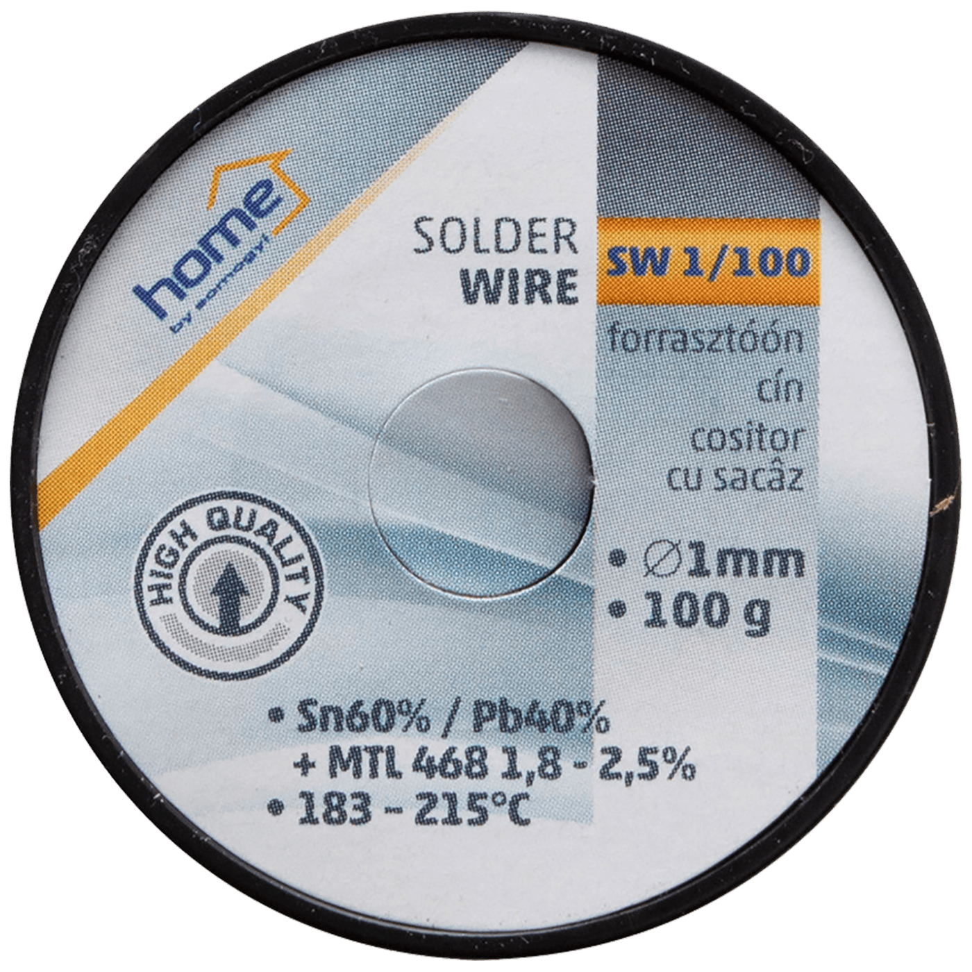 SMA Tinol za lemljenje, Ø1.0 mm, 100g - SW 1/100
