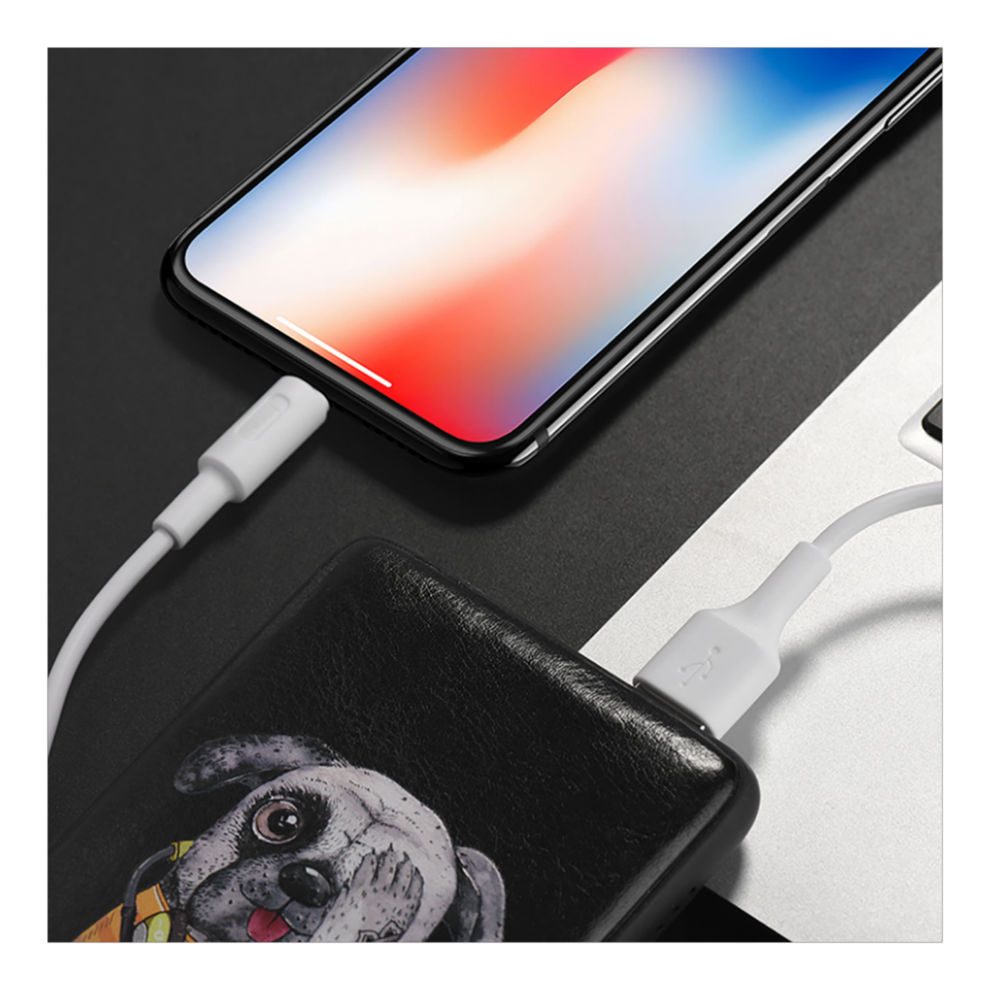 hoco. USB kabl za iPhone, Lightning kabl, 1 met., 2 A, bijela - X25 Soarer Lightning, White