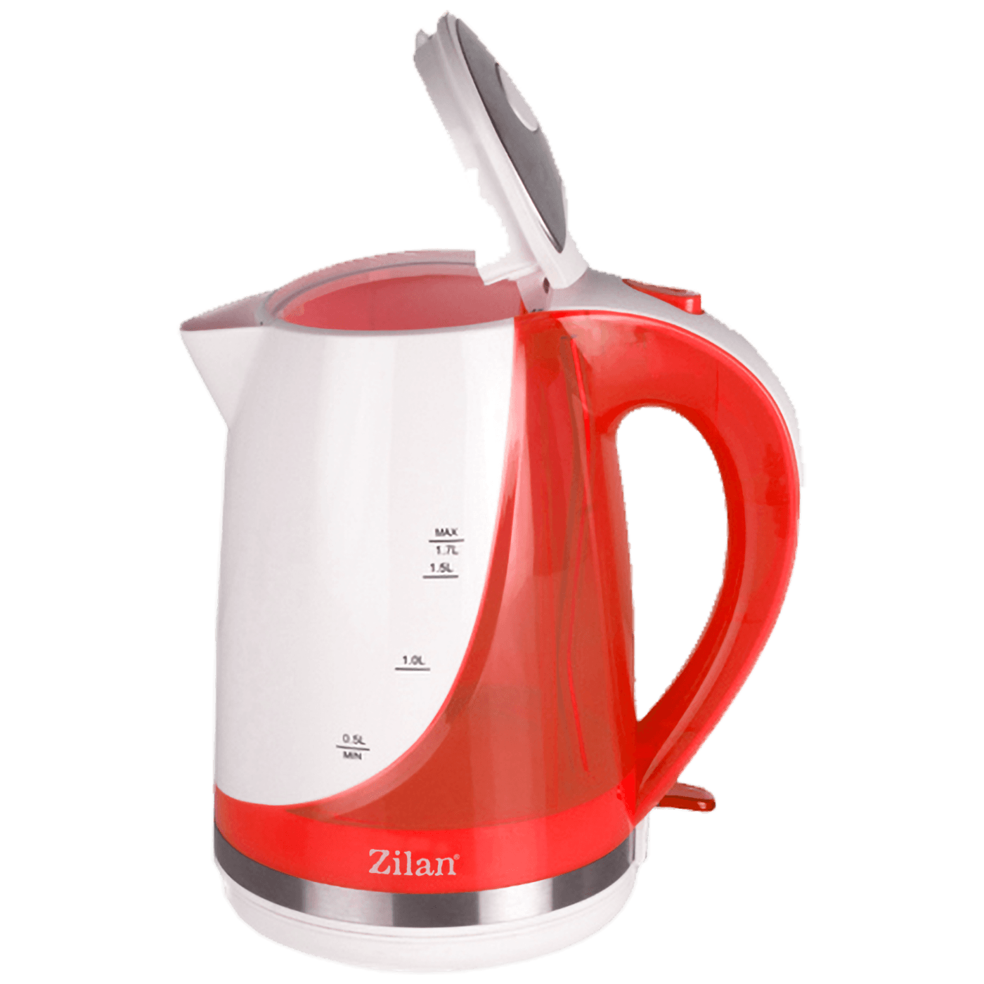 Zilan Kuhalo za vodu, zapremina 1.7 l, 1850-2200 W, crvena - ZLN1303 RD