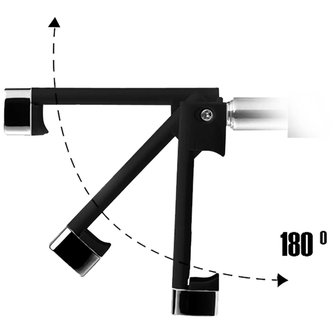 hoco. Selfie stick za smartphone, žični - K3 Beauty Selfie Stick, black