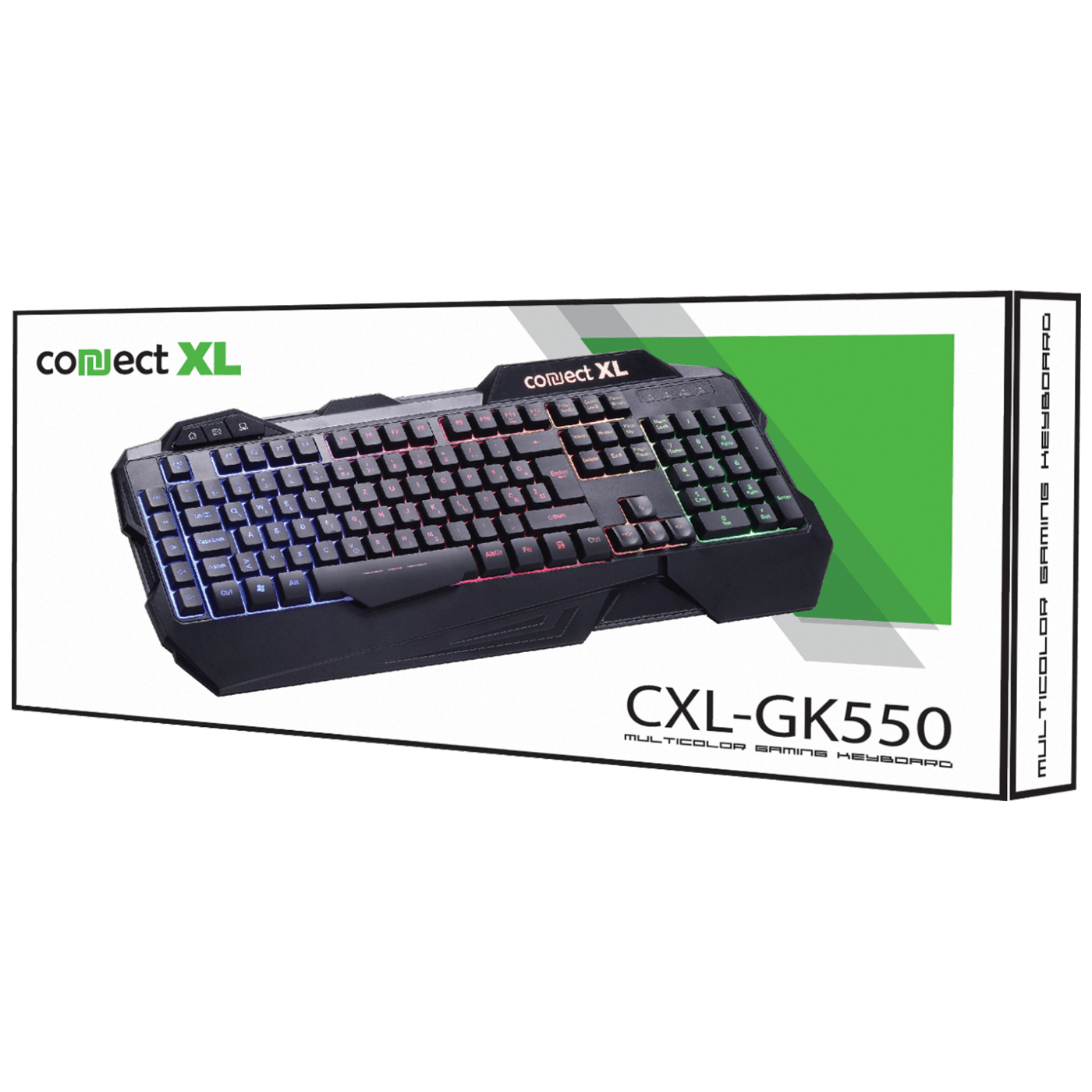 Connect XL Tastatura, multimedijalna sa pozadinskim osvjetljenjem - CXL-GK550