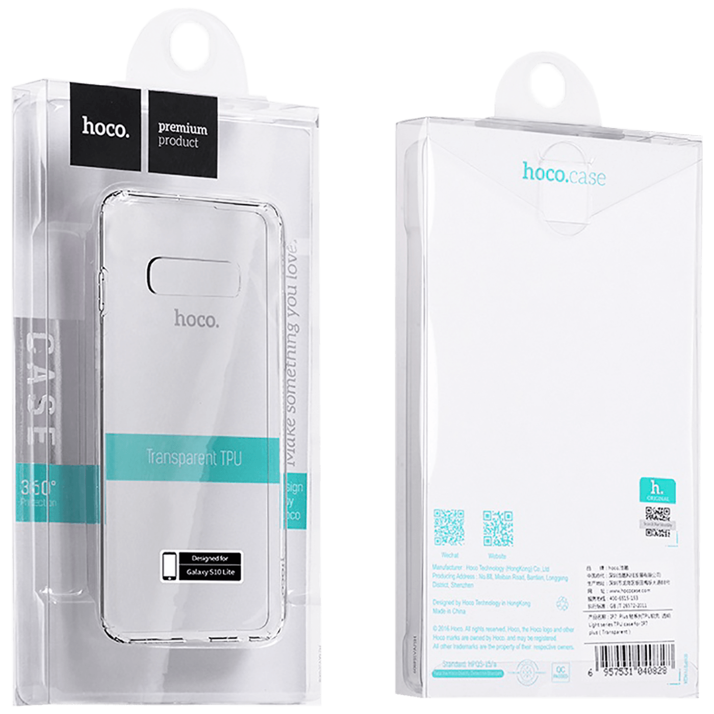 hoco. Maska za mobitel Samsung Galaxy S10e, transparent - Light series Galaxy S10e