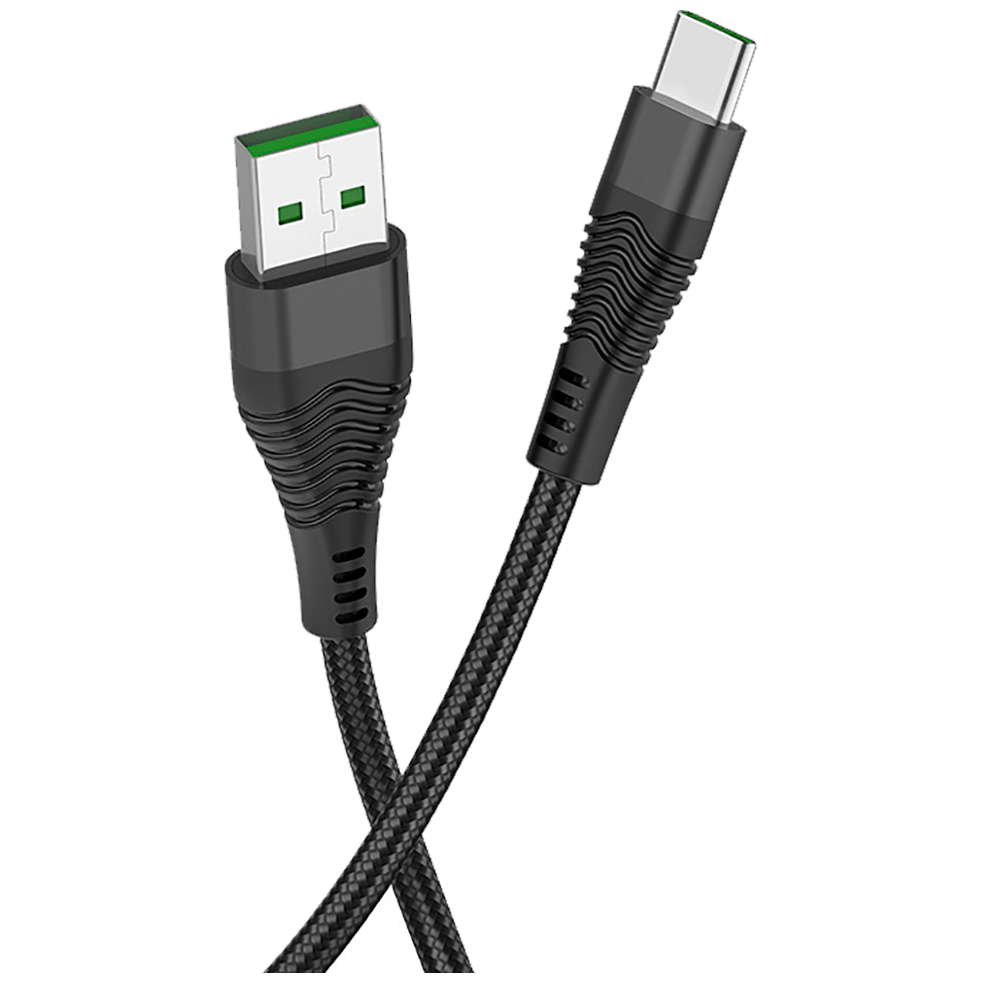 hoco. USB kabl za smartphone, USB type C, 1.2 met., 5 A, crna - U53 5A Flash