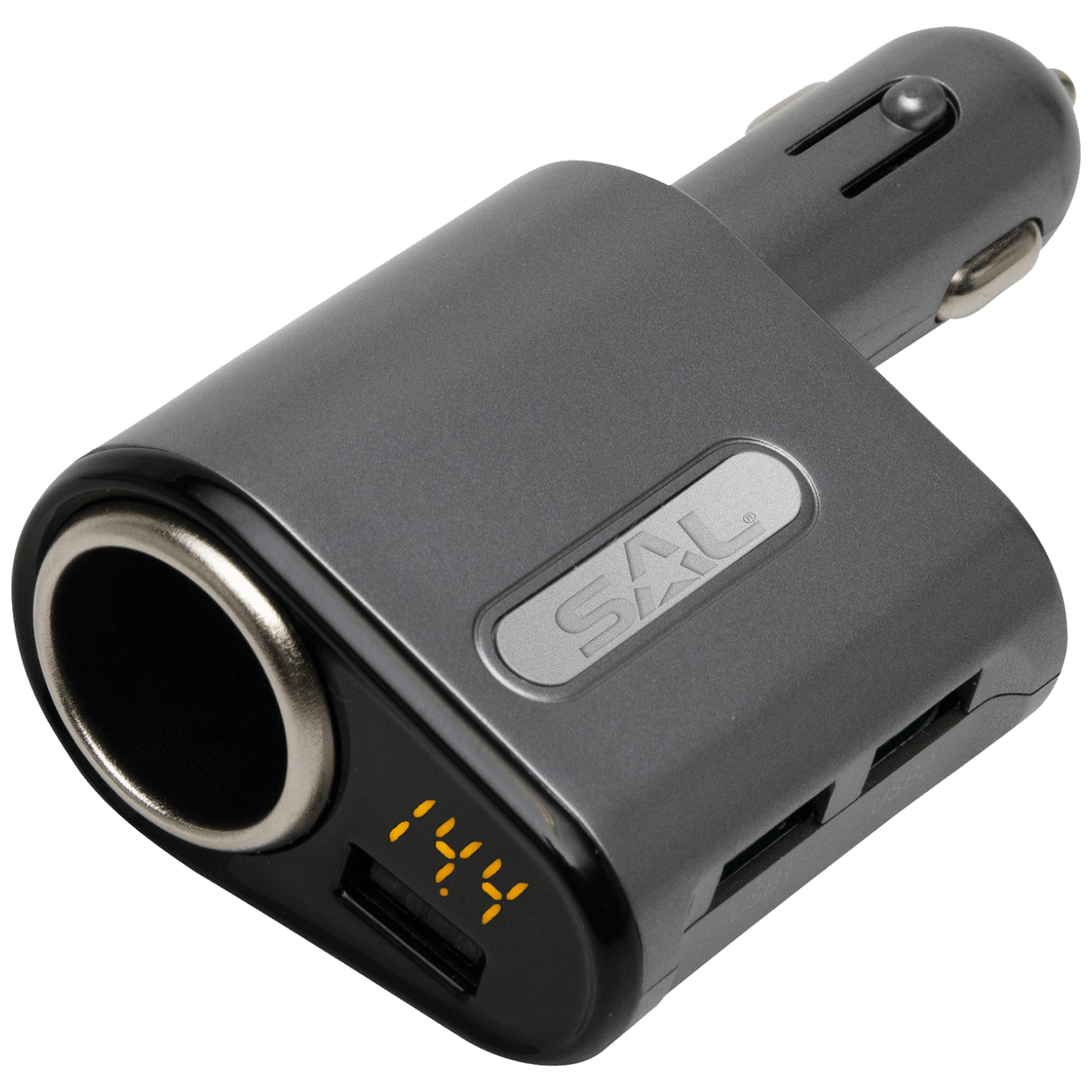 SAL Auto punjač za smartphone, 5V / 3.1 A max., 3 x USB - SA 061