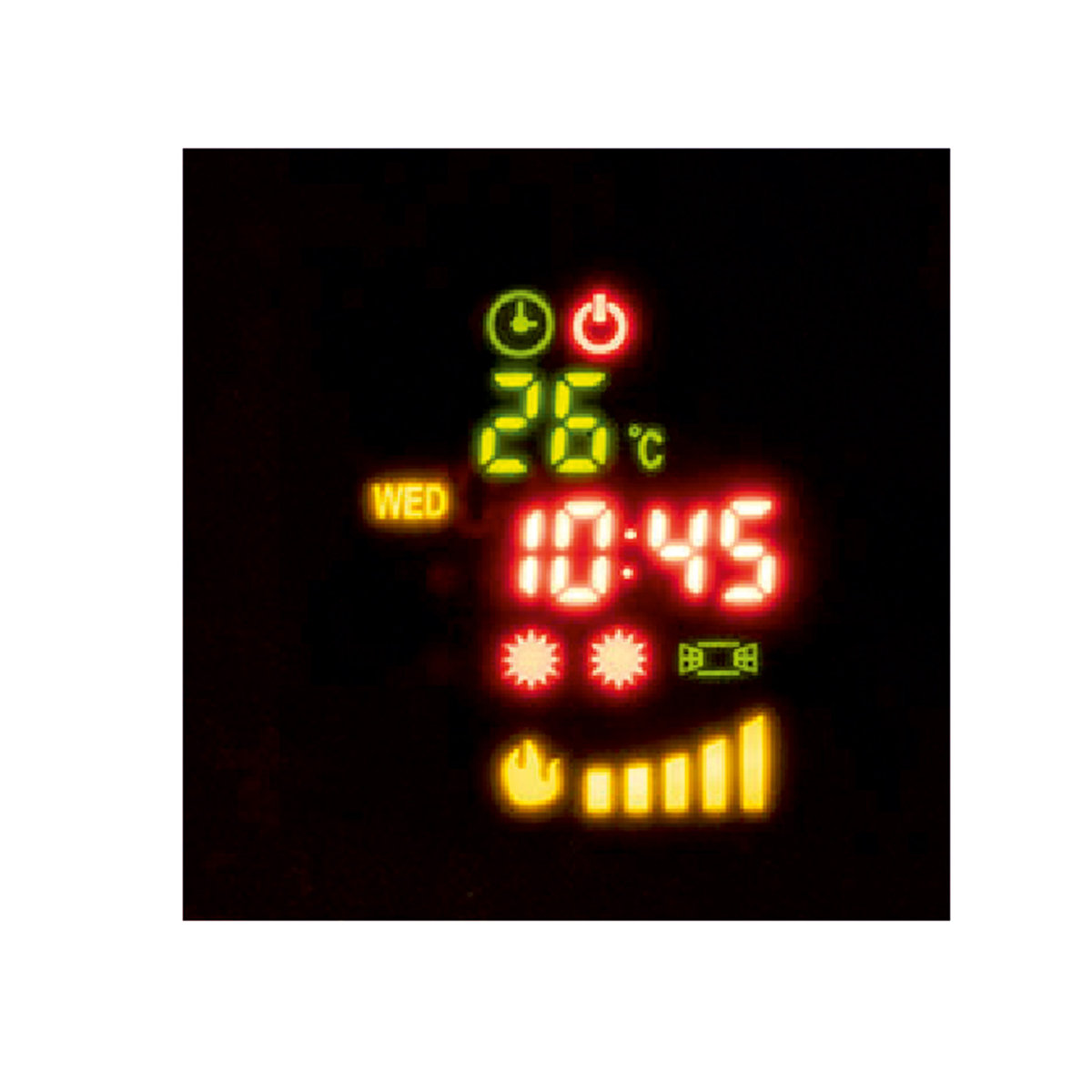 home Kamin, električni , 2000W, LED svjetlost, ventilator - FKK 22