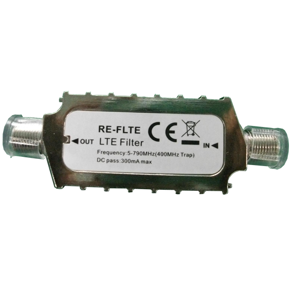 Relook GSM i LTE filter, sa prolazom napona - RE-FLTE