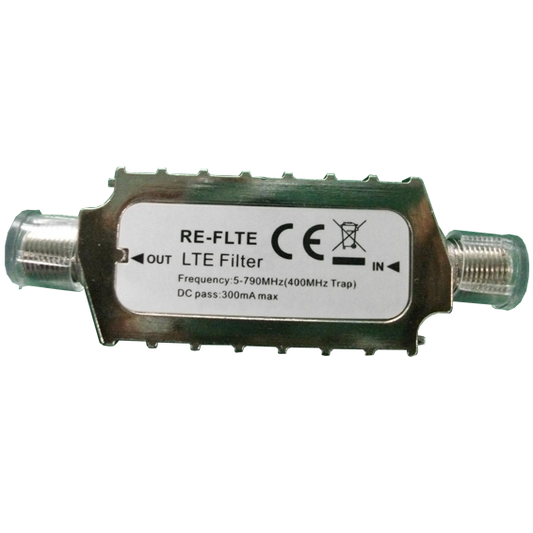 Relook GSM i LTE filter, sa prolazom napona - RE-FLTE