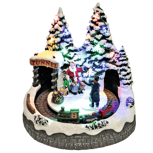 home Dekorativna LED rasvjeta, Djed Mraz, fotograf, djeca - DRM 8