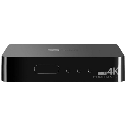 TELE System Prijemnik combo, Android , DVB-S2/T2, 4K, HEVC/10 bit - TS UP4K