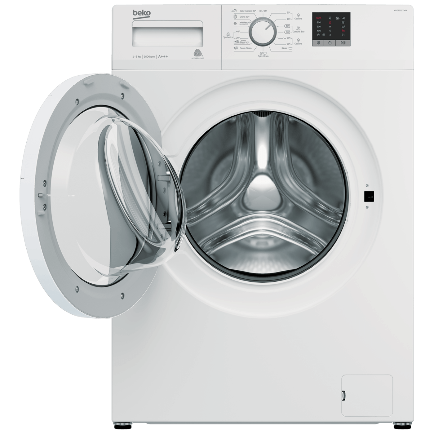 Beko Mašina za veš, 1000 obrtaja, 6kg veša, A+++ - WUE6511XWW