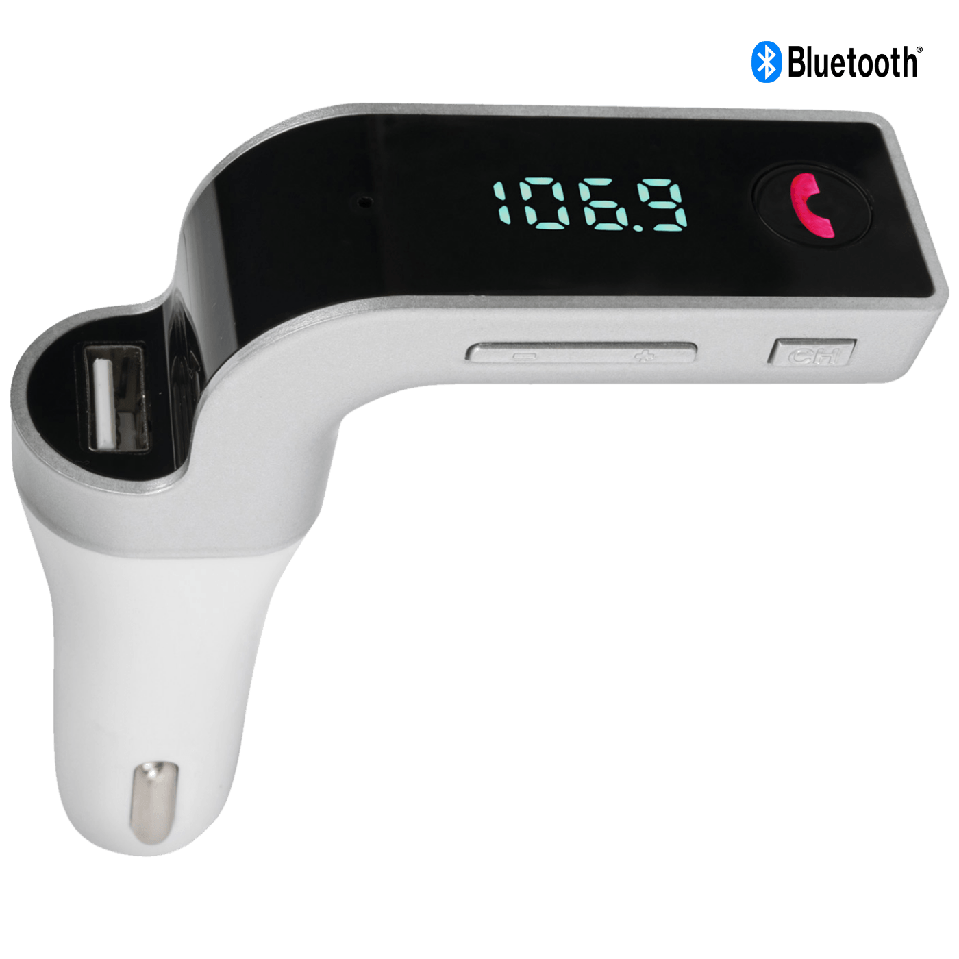 SAL FM modulator, BT handsfree, Voltmetar, 12V/24V, punjač 2.5A - FMBT 132