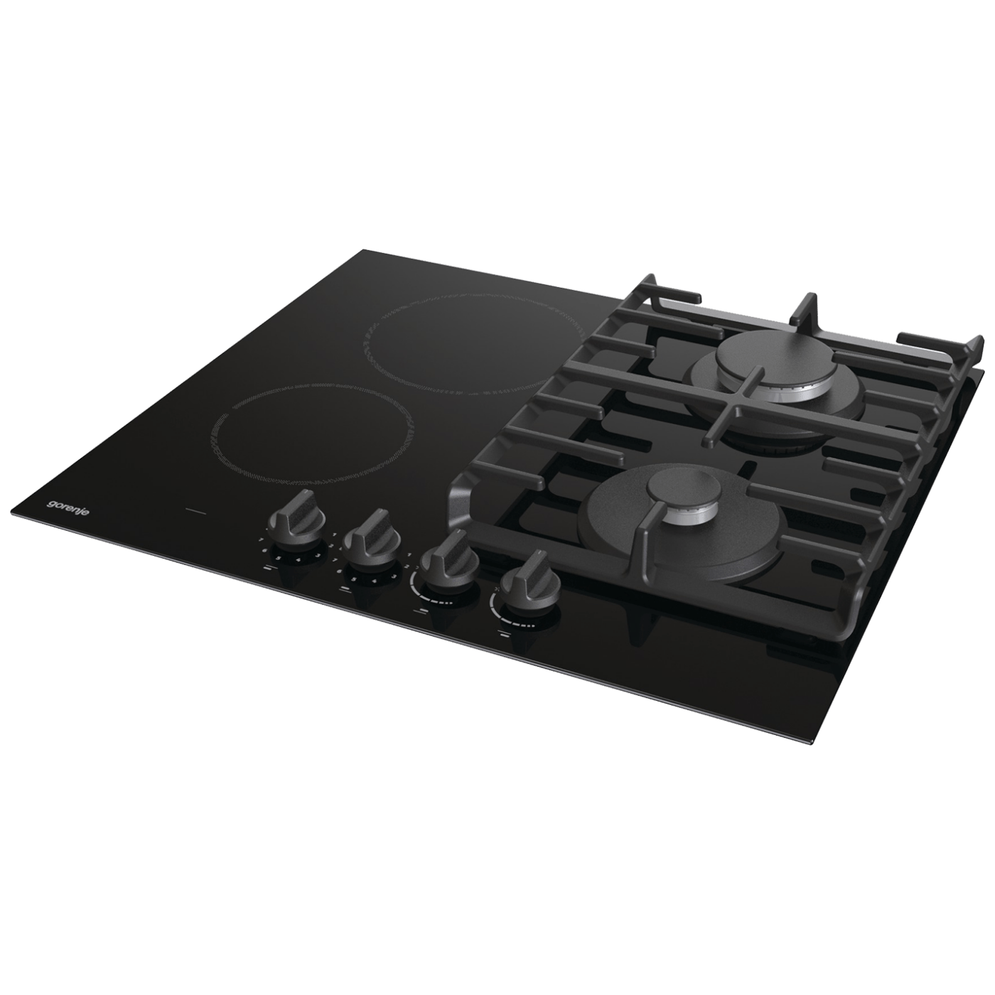 Gorenje Ugradbena staklokeramička kombinirana ploča za kuhanje,3000W - GCE691BSC