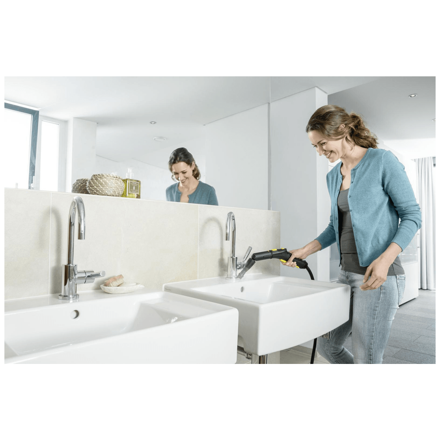 Karcher Okrugla četka za EasyFix parni čistač, set - 2.863-264.0