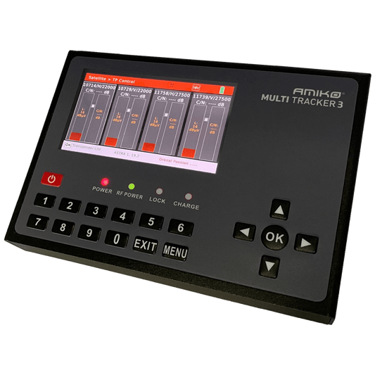 Amiko Mjerni instrument, DVB-S/S2/DVB-T/T2/DVB-C/C2,  AMOLED ekran - MULTITRACKER 3