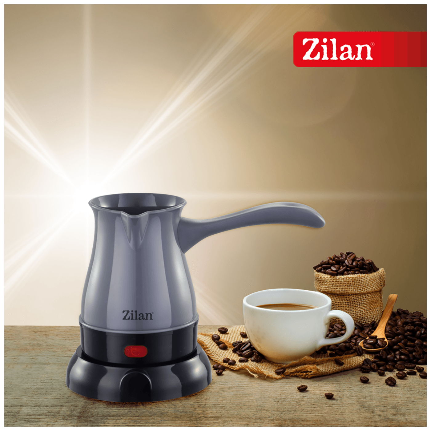 Zilan Kuhalo za kafu, 600 W, 0,3 lit., siva - ZLN0189