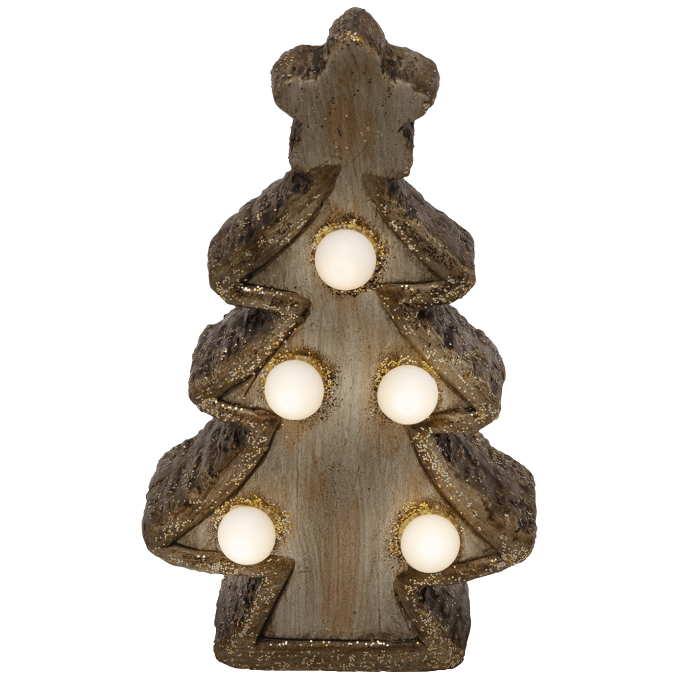 home Dekorativna rasveta, LED keramička figura, bor - KDC 15/T