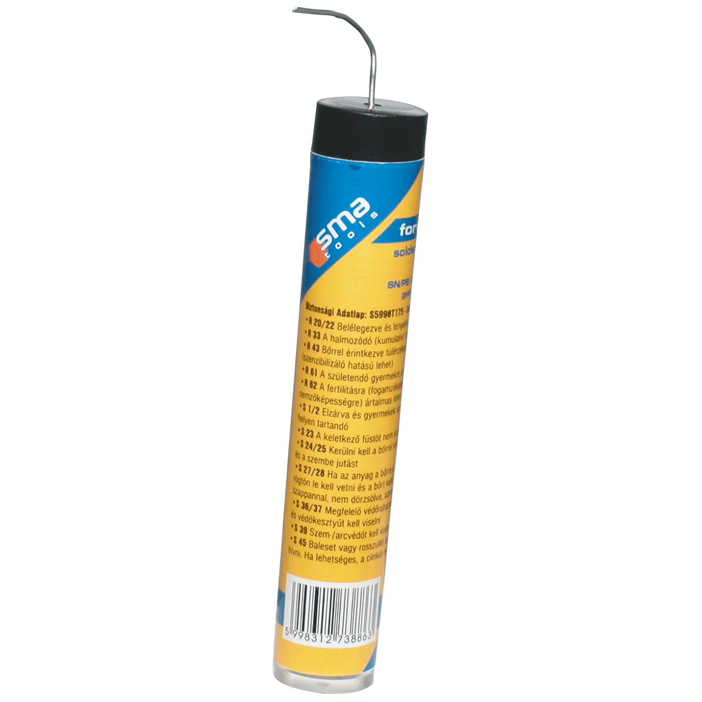 SMA Tinol za lemljenje u kućištu, Ø 1.0 mm, 17g - SWCU 1/17