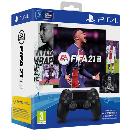 Sony SET Dualshock Controller v2+FIFA 21+FUT VCH+PS Plus 14 dana - SET Kontroler+FIFA21+14d