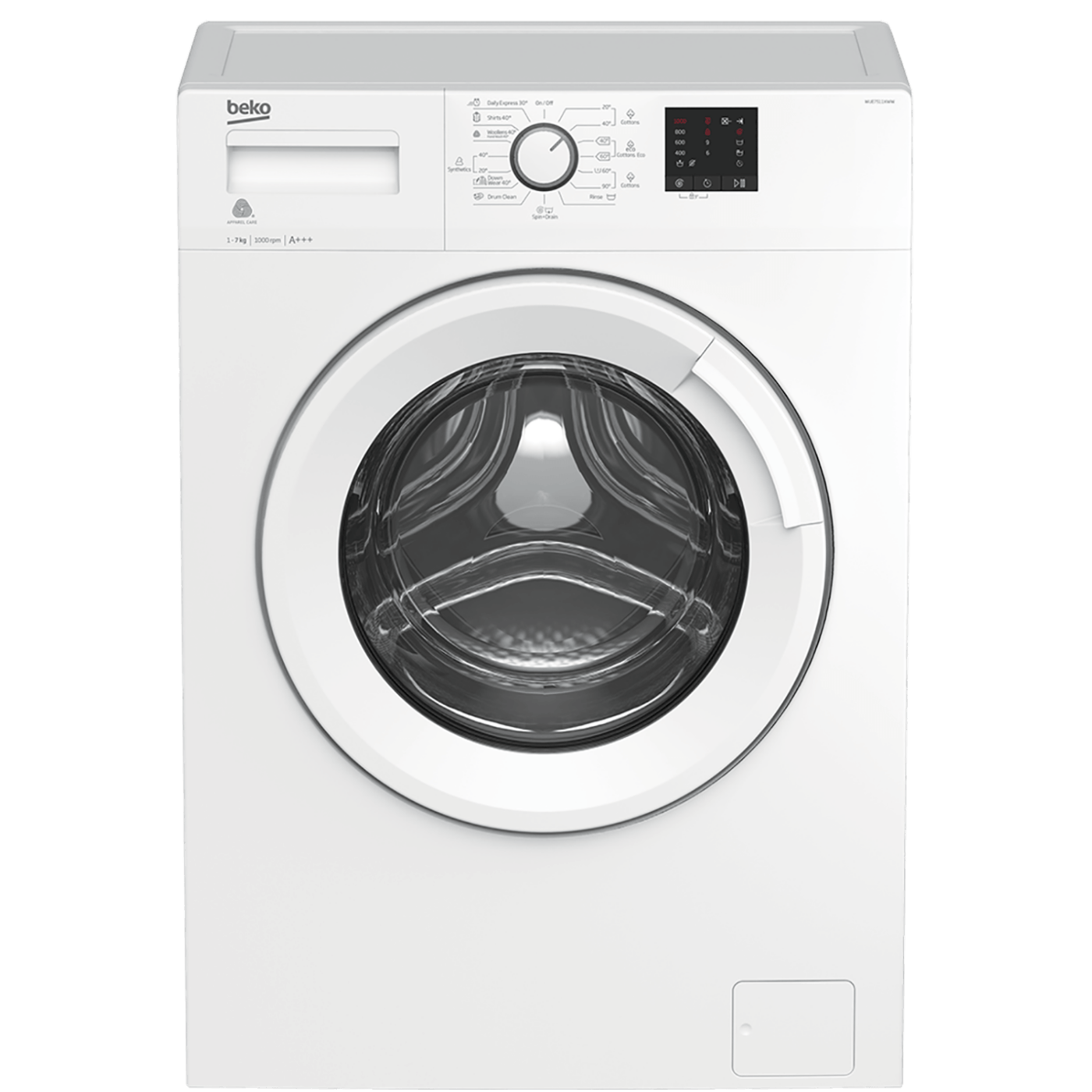 Beko Mašina za veš, 1000 obrtaja, 7 kg veša, A+++ - WUE 7511 XWW