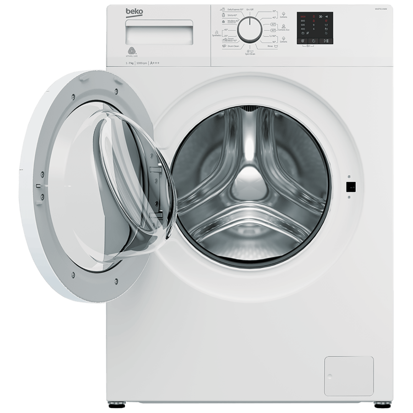Beko Mašina za veš, 1000 obrtaja, 7 kg veša, A+++ - WUE 7511 XWW
