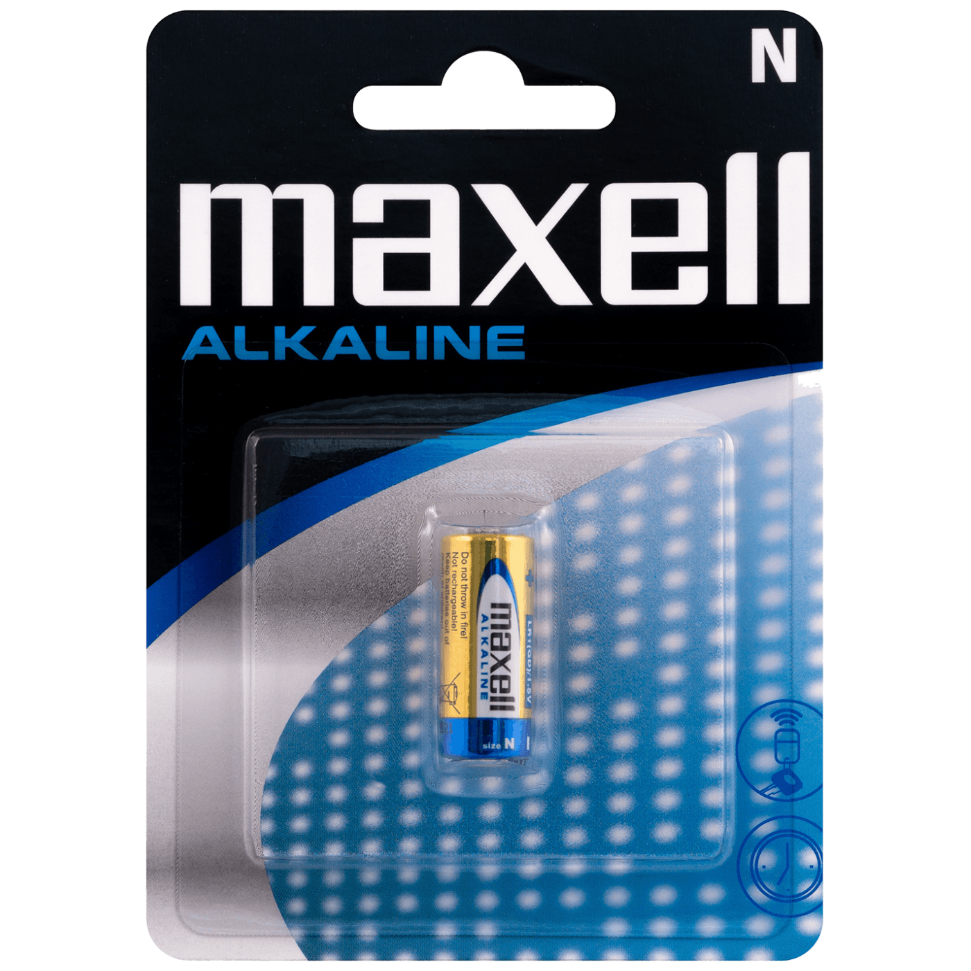 Maxell Alkalna baterija LR1, 1,5V, blister 1 komad - LR 1