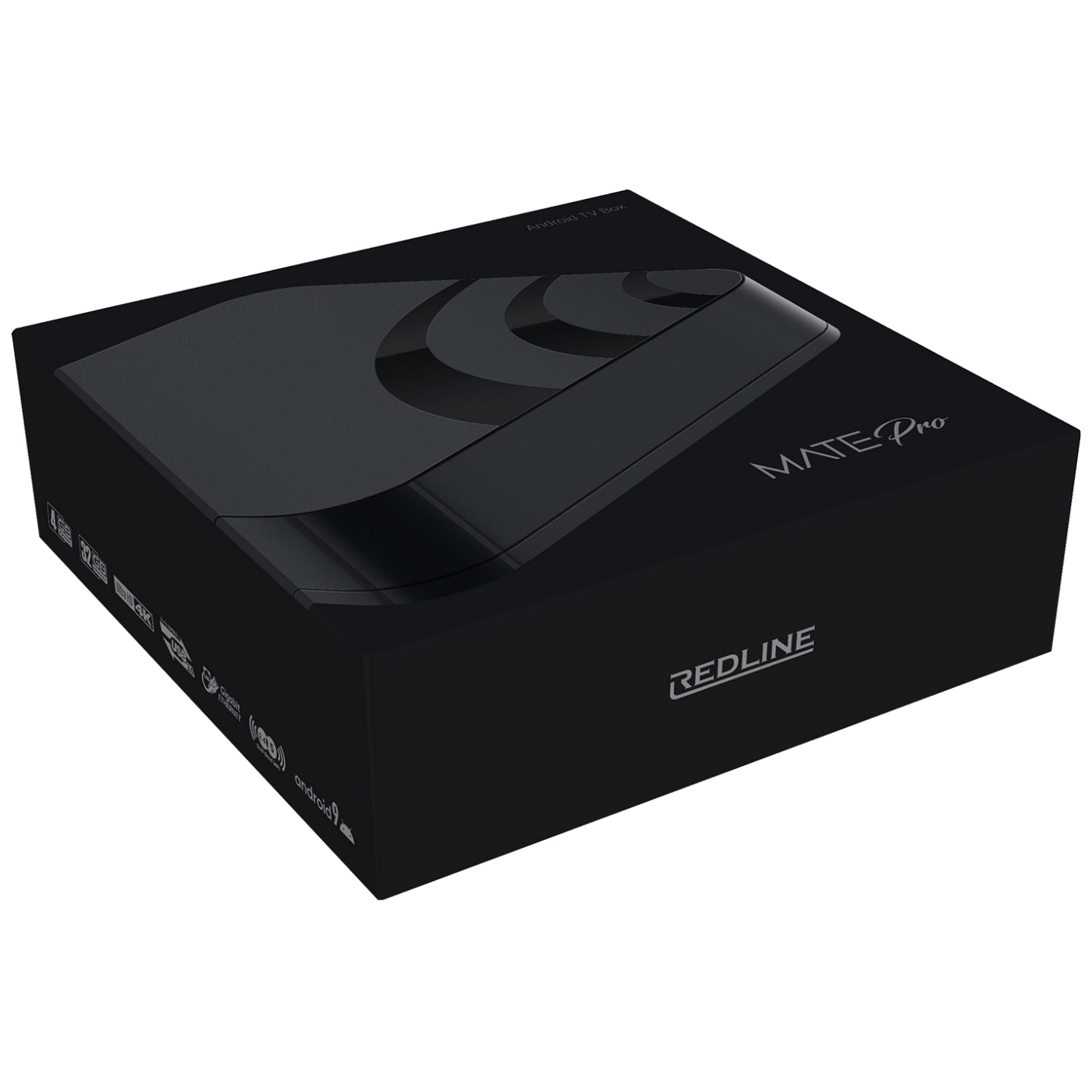 REDLINE Prijemnik Android, 4/32GB DDR4, 4K, HDR, LAN/WiFi, HDMI - MATE Pro