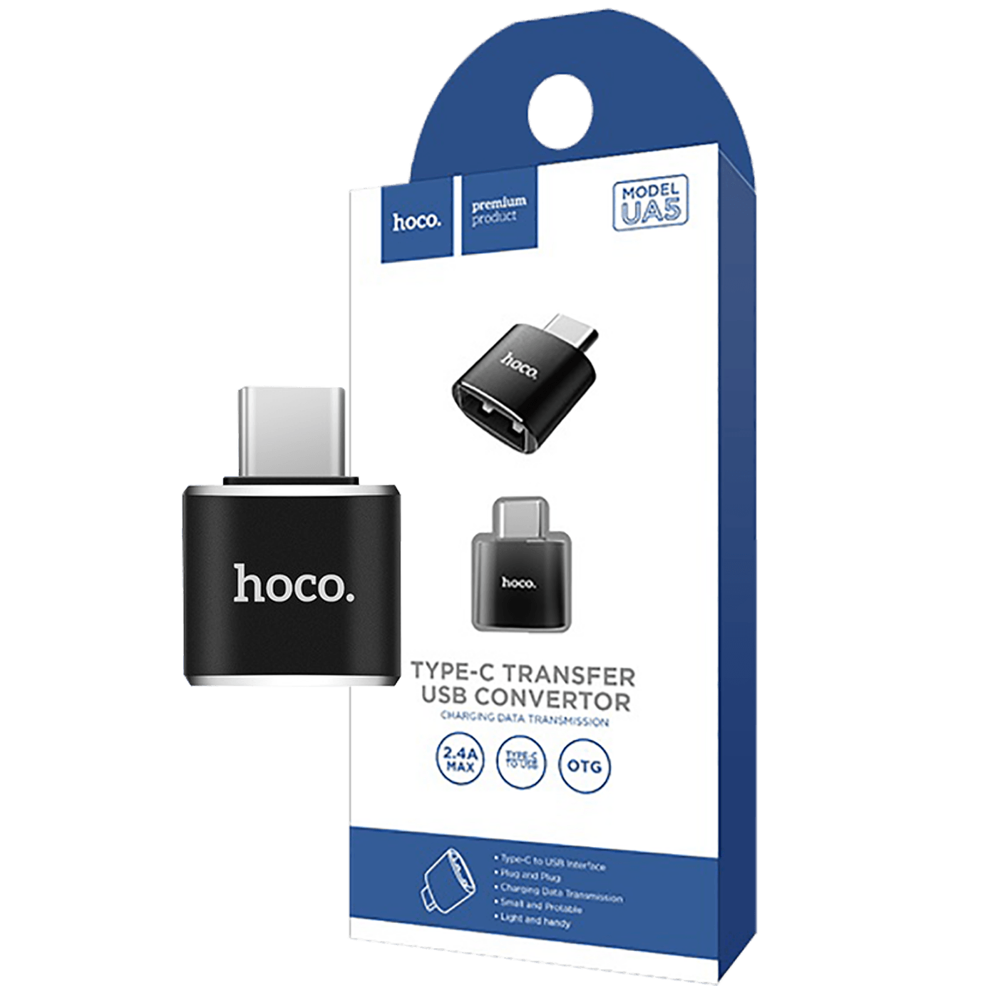 hoco. Adapter USB type C na USB-A - UA5