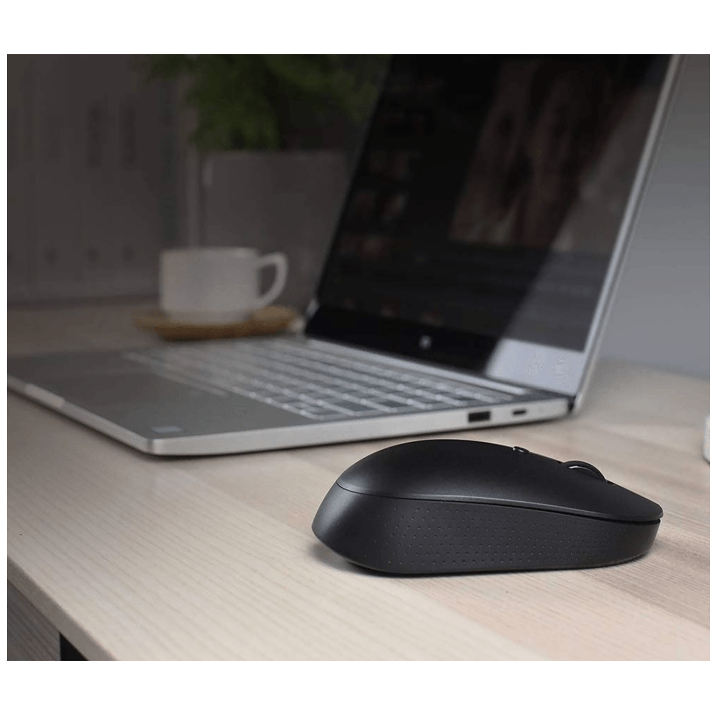 Xiaomi Miš bežični, Dual Bluetooth / 2.4 GHz, laser, 1300 dpi - Mi Wireless Mouse Silent Edition BK
