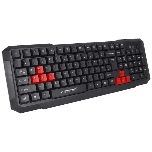 Esperanza Tastatura , gaming, USB, Aspis Red - EGK102R