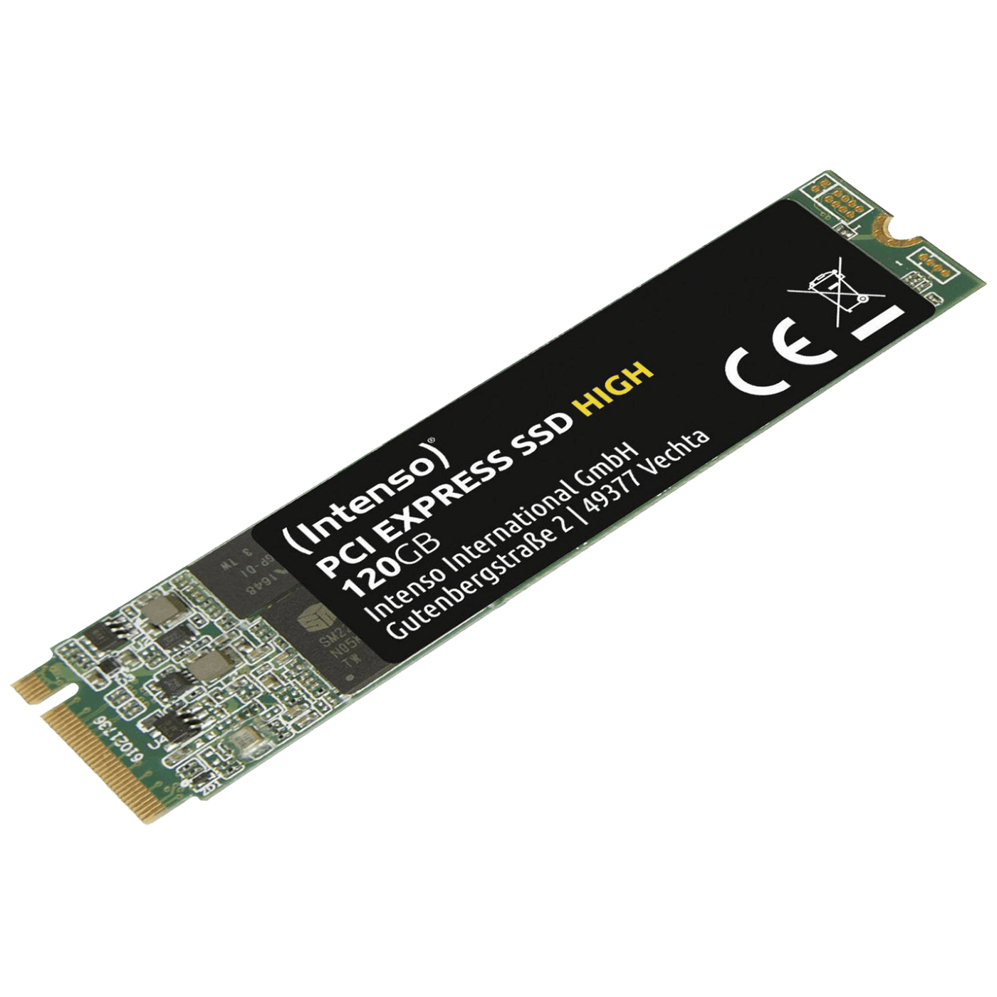 (Intenso) SSD M.2 2280, PCIe, kapacitet 120 GB - SSD M.2 PCIe 120GB/High