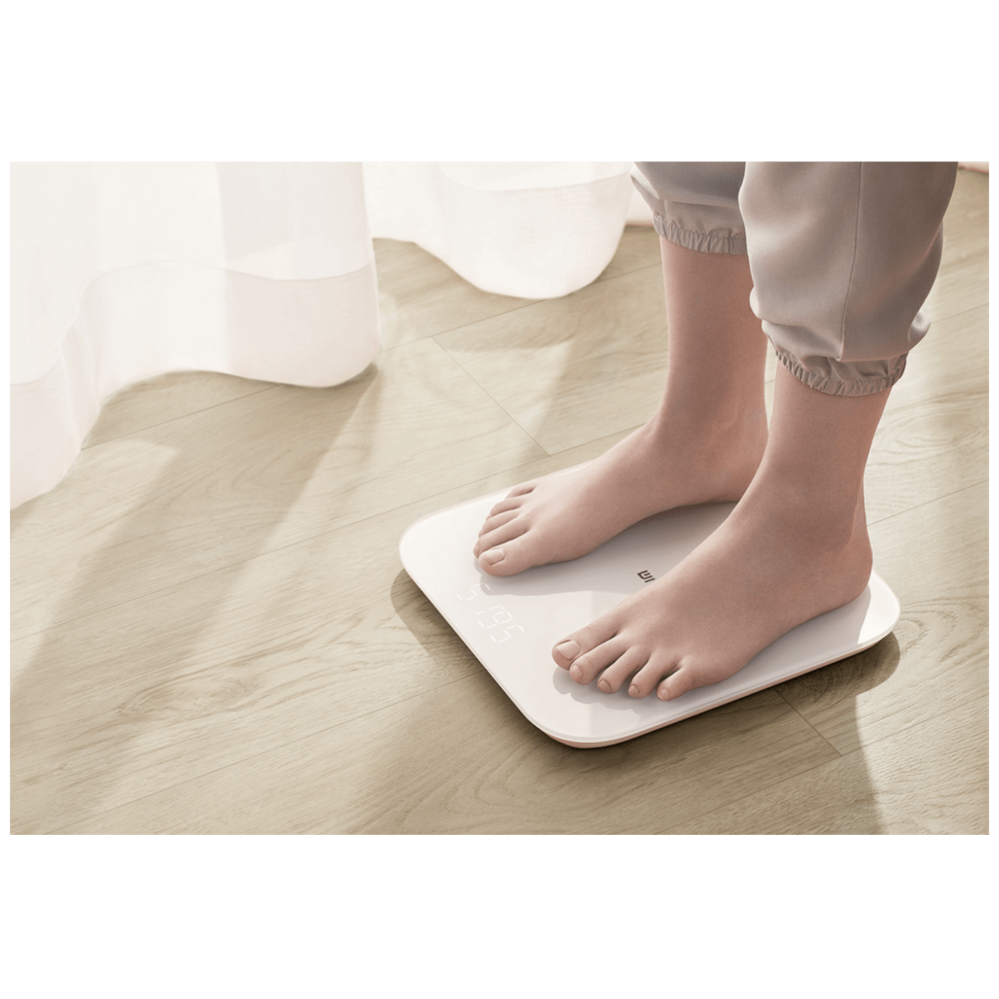 Xiaomi Pametna vaga, tjelesna, do 150 kg, LED Display, Bluetooth - Mi Smart Scale 2
