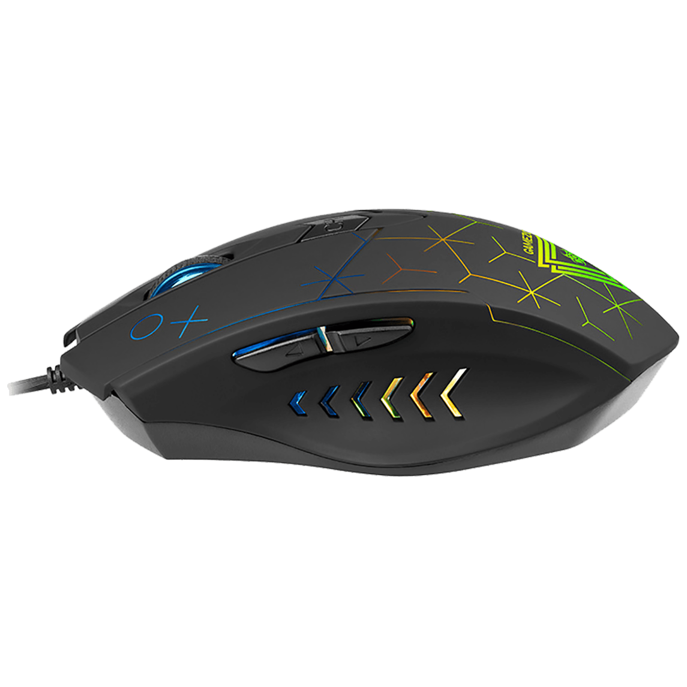 Tracer Miš optički, gaming, 1600 dpi, RGB, USB - GAMEZONE XO RGB