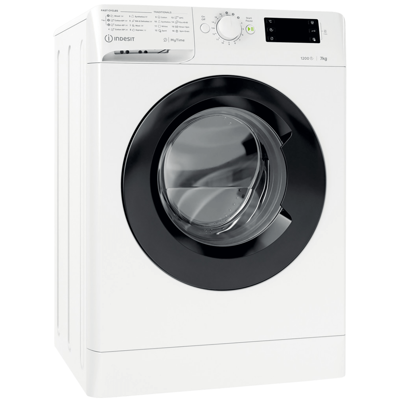 Indesit Mašina za veš, 1200 obrtaja, 7kg veša, A+++ - MTWE 71252 WK EE