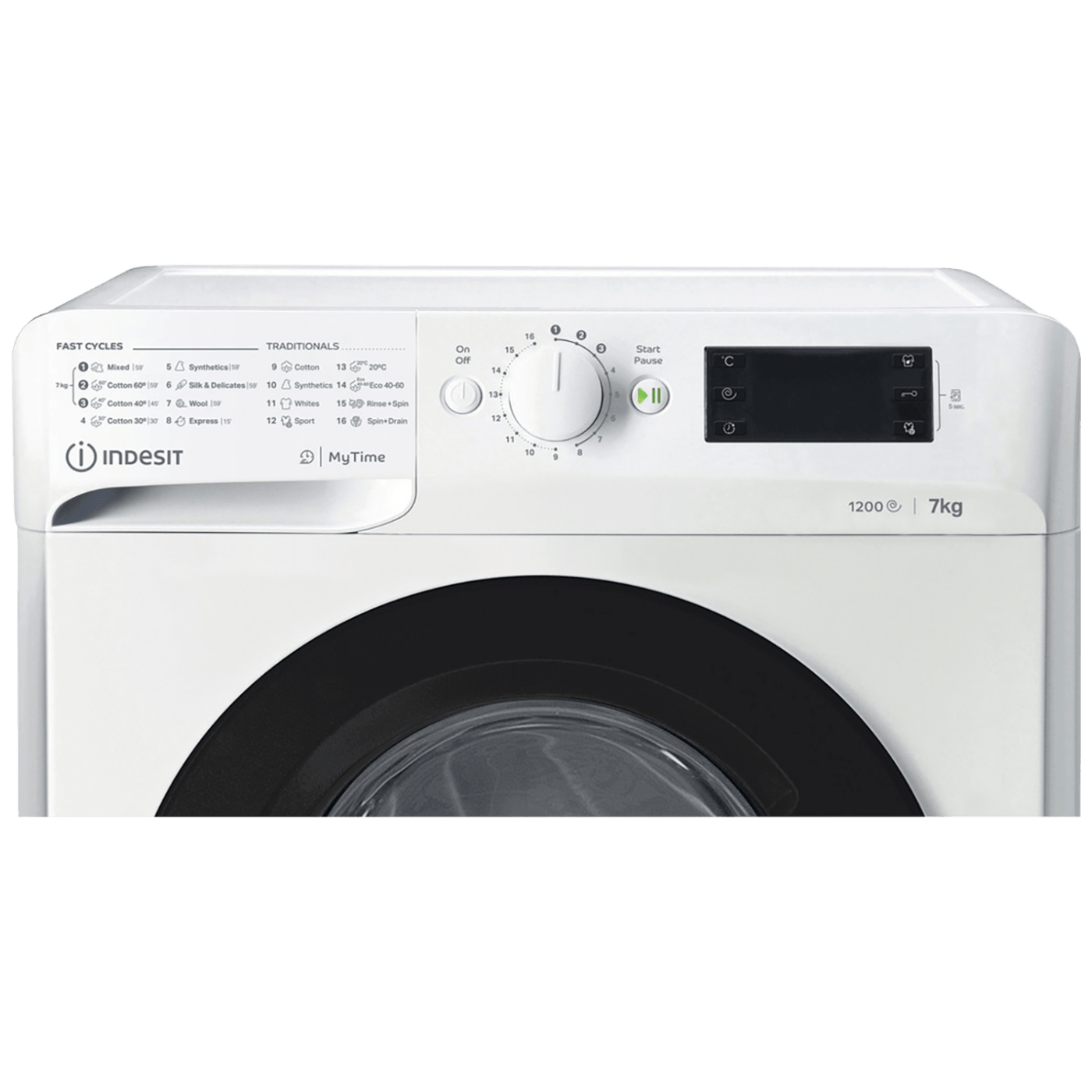 Indesit Mašina za veš, 1200 obrtaja, 7kg veša, A+++ - MTWE 71252 WK EE