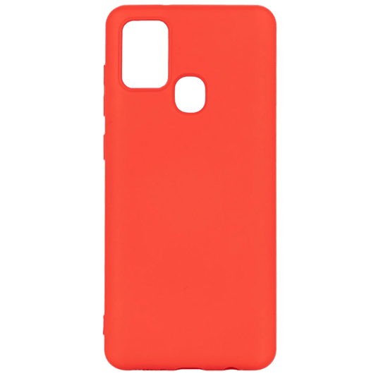 Samsung Maska za mobitel Samsung A21s, crvena - Original Silicone Case A21s