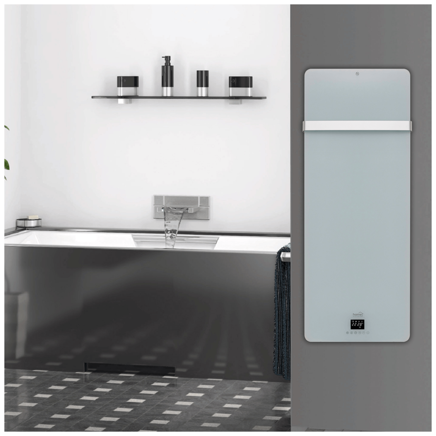 home Panel električna grijalica, zidna, smart, 850 W, WiFi - FKG 850 WIFI