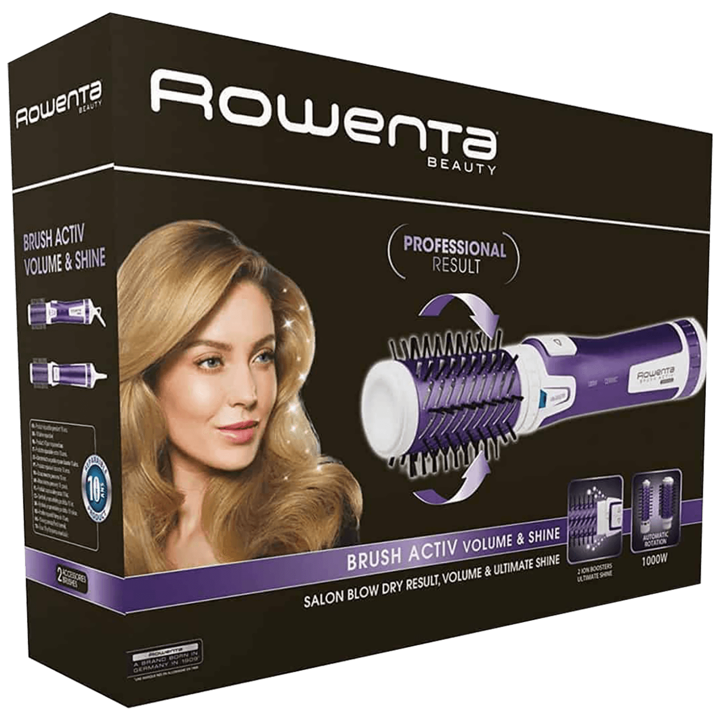Rowenta Rotirajuća četka za kosu, 1000W, Brush Activ' Volume & S - CF9530F0