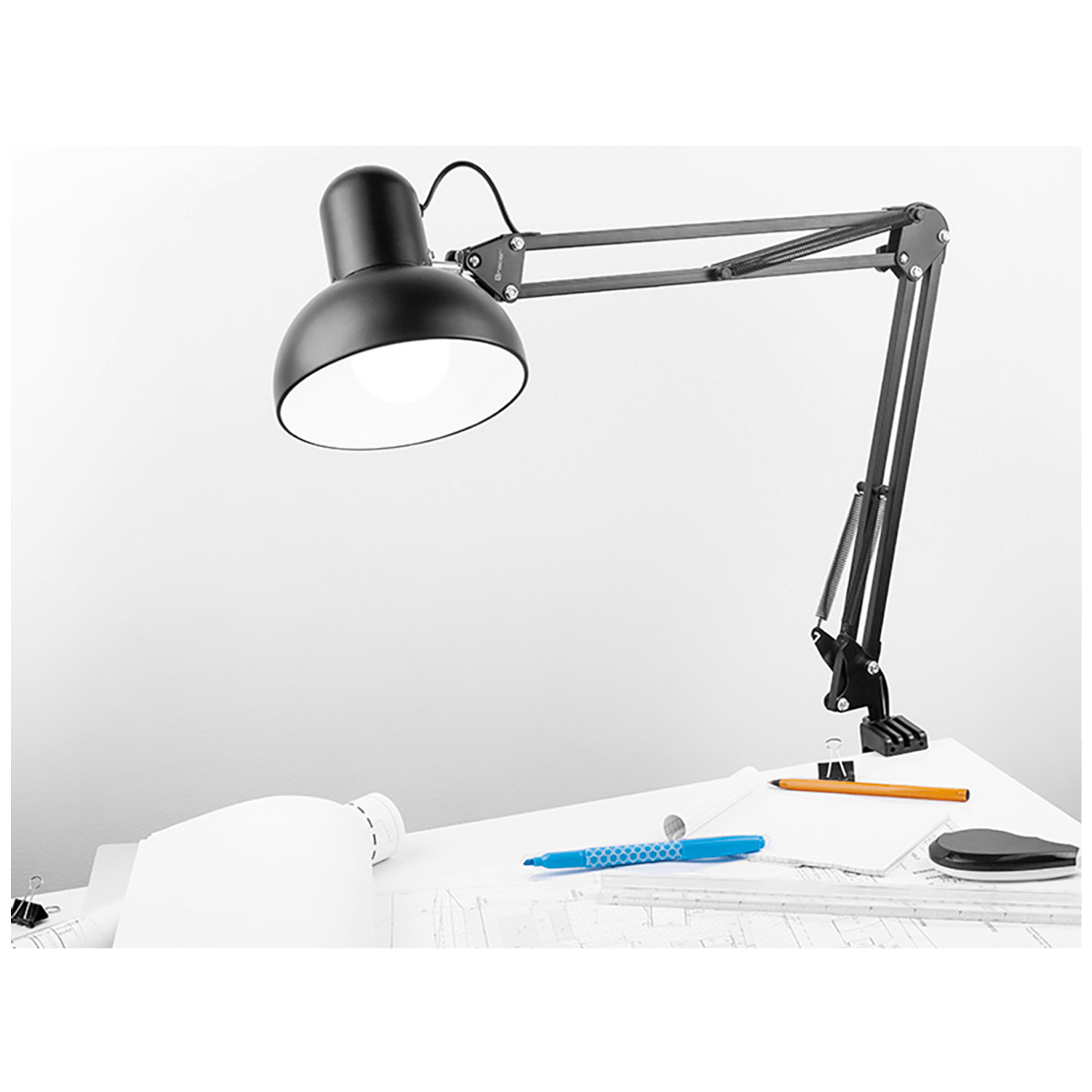 Tracer Lampa,stolna, E27 grlo, max. 40 W - CLIP CLAMP DESK LAMP ARTISTA