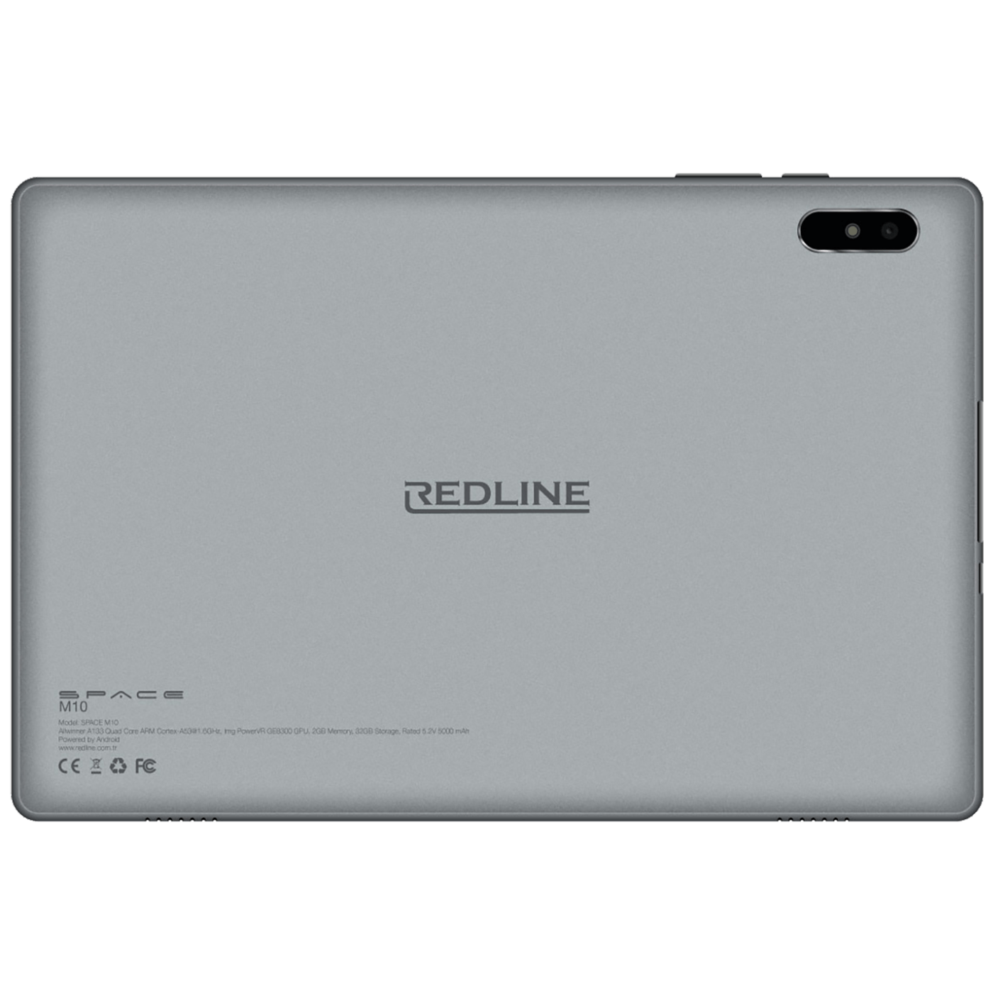 REDLINE Tablet 10.1", IPS 1200x800, CPU 2.0 GHz, 2/32GB, 5000 mAh - Space M10