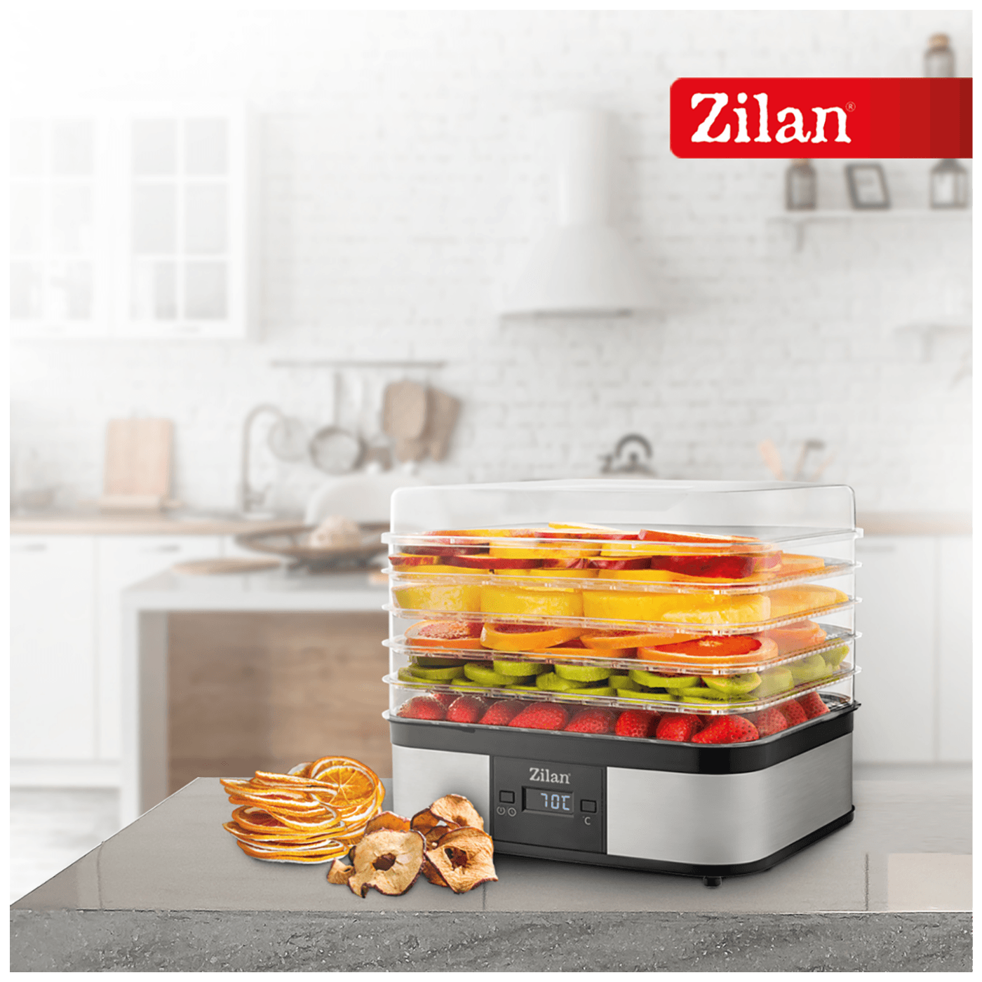 Zilan Aparat za sušenje ( dehidrator ) hrane, 245W - ZLN1932