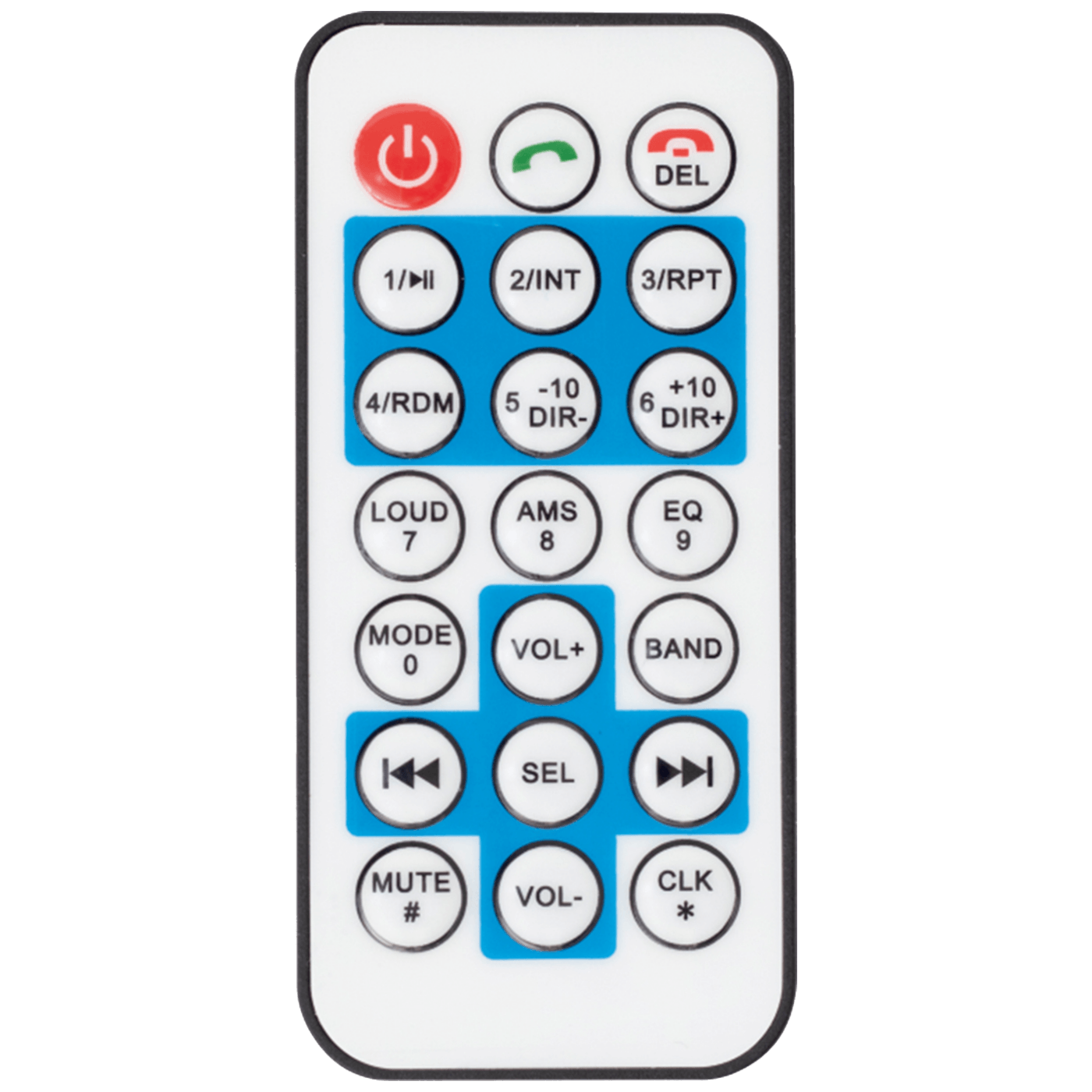 SAL Auto radio, 4 x 45W, BT, FM, USB/SD/AUX, daljinski upravljač - VBT 1100/RD