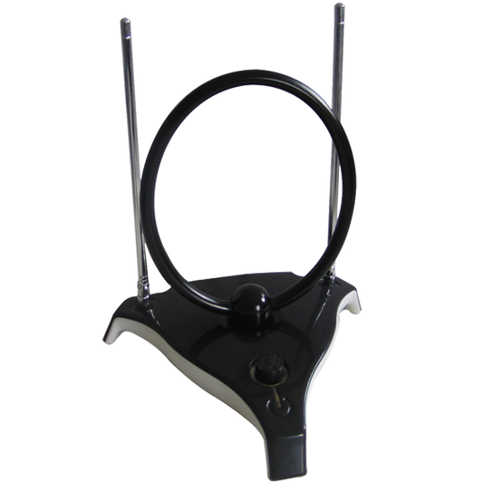 Falcom Antena sobna sa pojačalom, UHF/VHF, boja crna - ANT-208