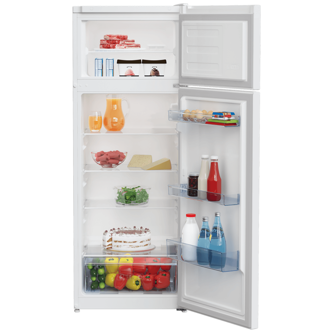 Beko Frižider/Zamrzivač, bruto zapremina 240 l - RDSA 240 K30WN