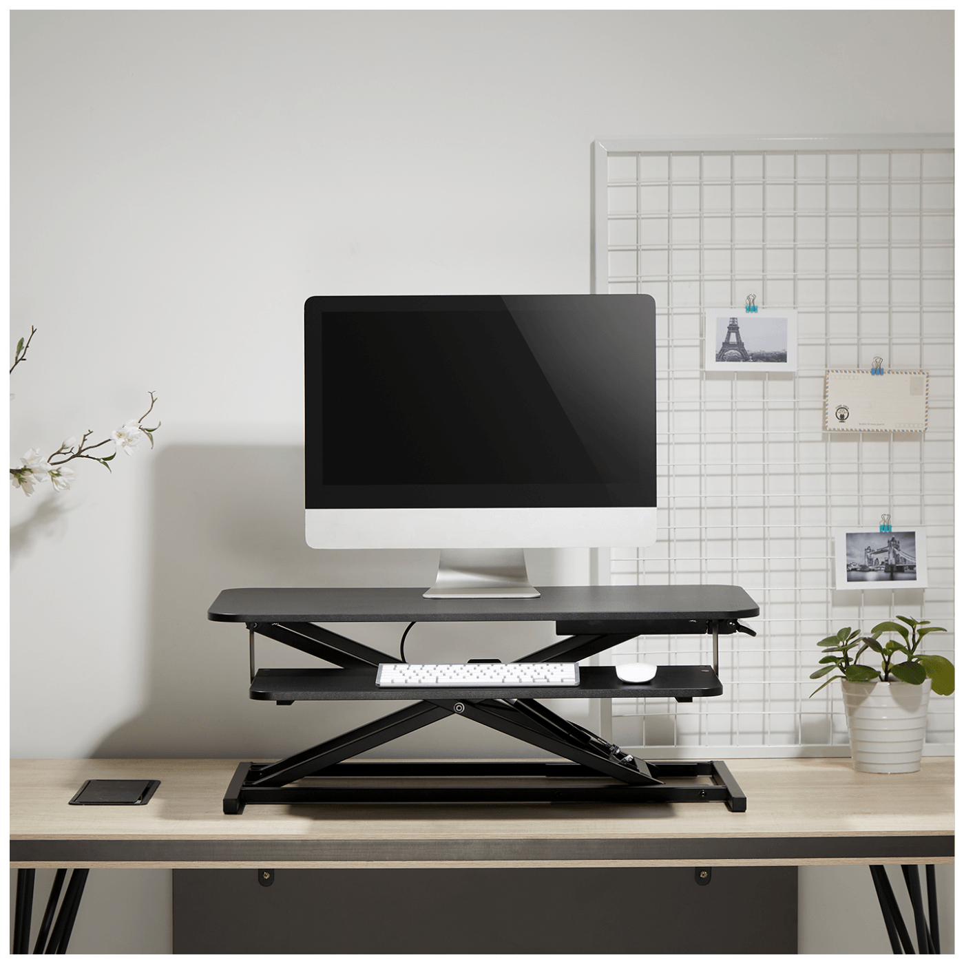 home Višenamjensko radno postolje, MDF / čelik - SST 02