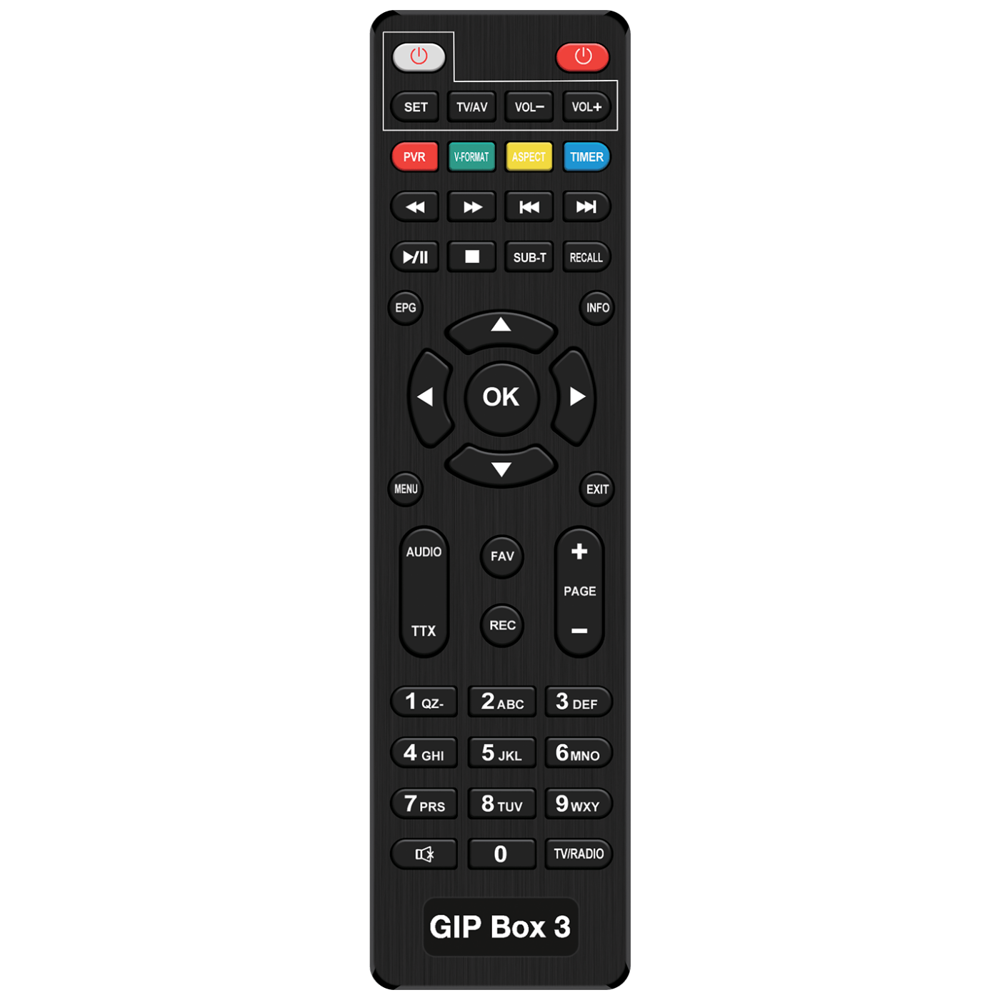 Golden Interstar Prijemnik zemaljski, DVB-T2, H.265, HDMI, SCART - GIP Box 3