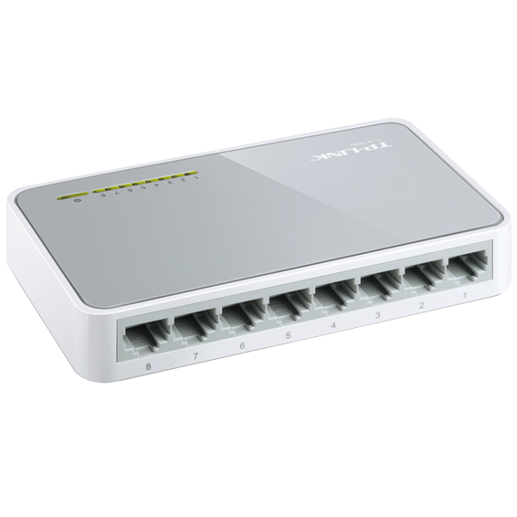 TP-LINK 8-Portni switch, 200Mbps, 10/100M - TL-SF1008D